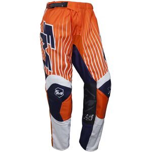 Pantalone Moto Cross Enduro Fm Racing X28 FORCE Arancio Blu taglia 52