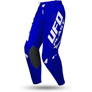 Pantaloni Moto Cross Enduro Ufo SLIM RADIAL Blu taglia 52