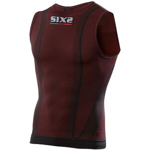 Smanicato Tecnico Intimo Sixs Carbon Dark Red taglia 2XL