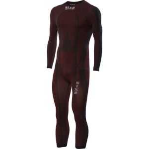 Sottotuta Moto Integrale Tecnico Sixs STX Dark Red taglia XS/S