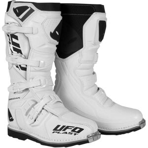 Stivali Moto Cross Enduro Ufo OBSIDIAN Bianco taglia 41