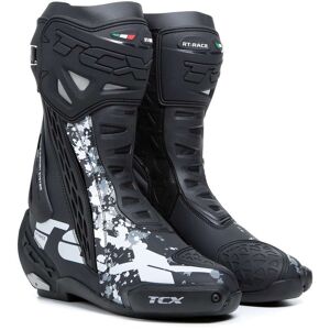 Stivali Moto Racing Tcx 7669 RT-RACE Nero Bianco Grigio taglia 41