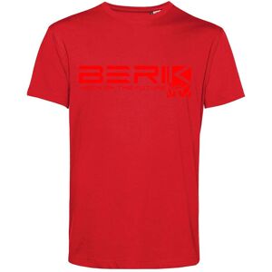 T-Shirt Berik 2.0 Girocollo TEE In Cotone Organico Rosso Scr taglia 2X