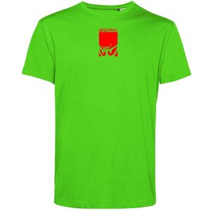 T-Shirt Berik 2.0 Girocollo TEE In Cotone Organico Verde Aci taglia L