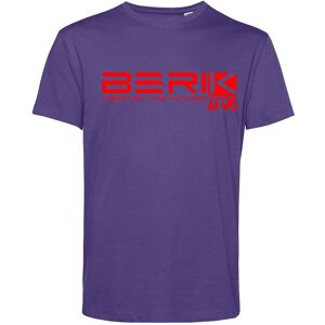 T-Shirt Berik 2.0 Girocollo TEE In Cotone Organico Viola Scr taglia 2X