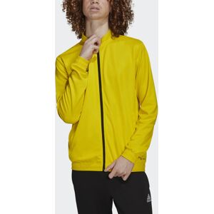 adidas Giacca Tuta Sportiva UOMO Giallo Entrada Training con tasche Poliestere