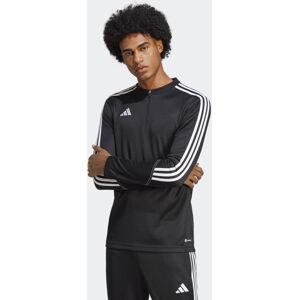 adidas Felpa Allenamento Training Top UOMO Nero Mezza Zip