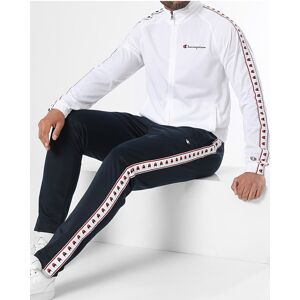 Champion Tuta Intera Completa UOMO Special Poly WarpKnit Semi Dull Bianco