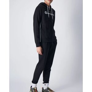 Champion Tuta Intera Completa UOMO Legacy Hoodie Nero Cotone felpato