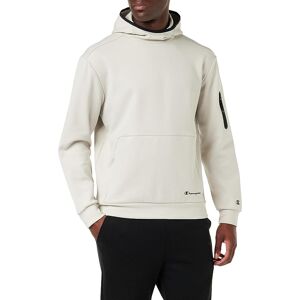 Champion Felpa Cappuccio Hoodie UOMO LEGACY Beige Cotone Lifestyle