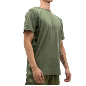 Kappa T-shirt maglia maglietta UOMO Banda 222 Verde Parsley 10 LOVELY Cotone