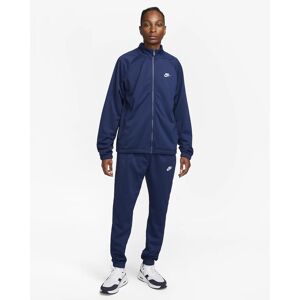 Nike Tuta Intera Completa UOMO Club Blu Poliestere Collo Alto Tempo Libero