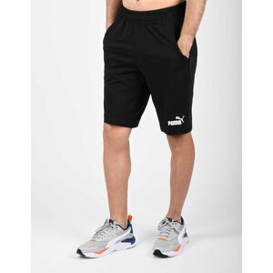 Puma Pantaloncini Shorts UOMO Nero ESS Jersey Cotone