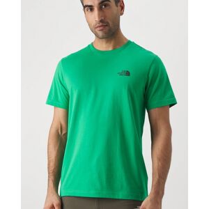 The North Face T-shirt maglia maglietta UOMO Verde Smeraldo Simple Dome