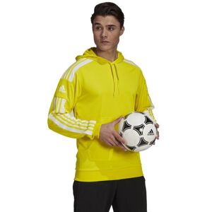 adidas Felpa Cappuccio Hoodie UOMO Squadra 21 Giallo con tasche