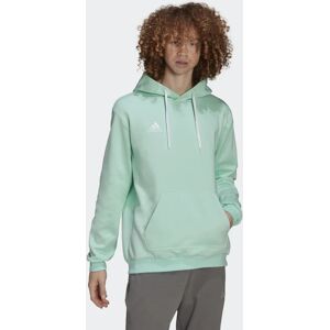 adidas Felpa Cappuccio Hoodie UOMO ENTRADA 22 SWEAT Clear Mint con tasche