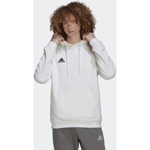 adidas Felpa Cappuccio Hoodie UOMO ENTRADA 22 SWEAT Bianco con tasche