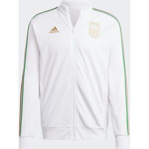 adidas Italia Italy FIGC Giacca Tuta Euro 2024 Track Top DNA UOMO Bianco