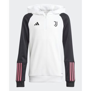 adidas Juventus Felpa Allenamento Training top Hoodie mezza zip Bianco 2023 24