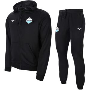 Mizuno SS Lazio Tuta intera completa sportiva 2023 24 FANWEAR Cappuccio Nero