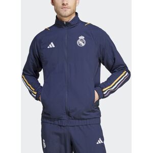 adidas Real Madrid Giacca tuta rappresentanza UOMO Blu 2023 24 Presentation