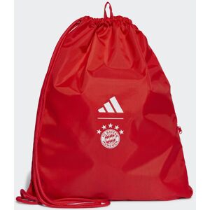 adidas Bayern Monaco Sacca Rucksack Gymsack Borsa 2023 24 Rosso tasca con zip