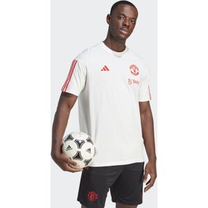 adidas Manchester United Maglia Allenamento Training Bianco Cotone Tiro 23 Tee