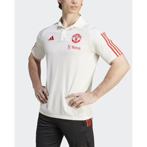 adidas Manchester United Polo Maglia Tiro 23 UOMO Bianco 2023 24