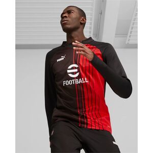 Puma Ac Milan Felpa Allenamento Pre match Top sweat Rosso 2023