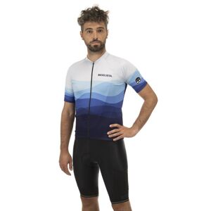 Biciclista Right On - maglia ciclismo - uomo Blue/White XL