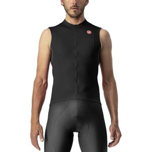 Castelli Entrata VI Sleeveless - maglietta bici - uomo Black/Dark Grey 2XL