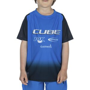 Cube Vertex Rookie X Actionteam S/S - maglia ciclismo - bambino Blue M