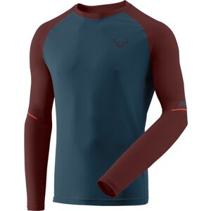 Dynafit Alpine Pro - maglia a manica lunga - uomo Dark Blue/Dark Red 52