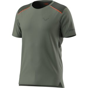 Dynafit Sky M - maglia trail running - uomo Green/Dark Green/Red L