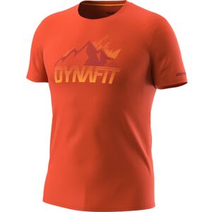 Dynafit Transalper Graphic S/S M - T-shirt - uomo Orange 2XL