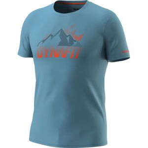 Dynafit Transalper Graphic S/S M - T-shirt - uomo Light Blue XL
