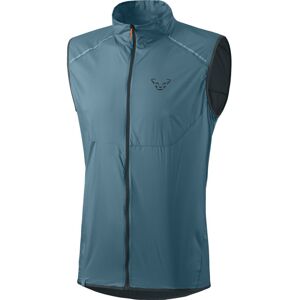 Dynafit Vertical Wind 49 - gilet trail running - uomo Light Blue/Dark Blue/Red 52