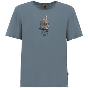 E9 Golden - T-shirt arrampicata - uomo Blue/Black M