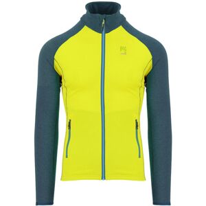 Karpos Ambrizzola Full-Zip - felpa in pile - uomo Yellow/Blue XL