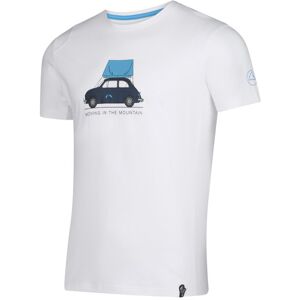 La Sportiva Cinquecento M - T-shirt - uomo White/Blue/Light Blue S