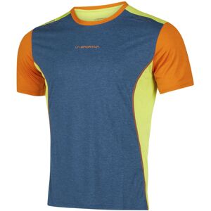 La Sportiva Tracer M - T-shirt trailrunning - uomo Blue/Orange/Yellow S