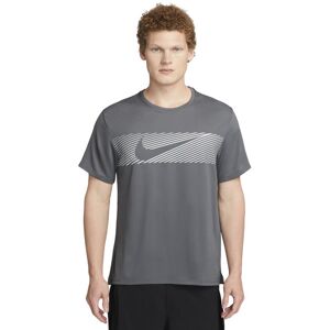 Nike Miler Flash - maglia running - uomo Dark Grey M