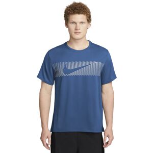 Nike Miler Flash - maglia running - uomo Blue XL