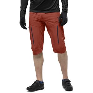 Norrona Fjørå Flex1 - pantalone corto MTB - uomo Red/Blue S