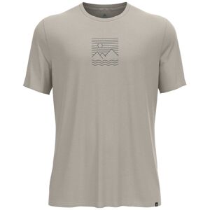 Odlo Ascent Sun. Sea. Mou - T-shirt - uomo Beige M