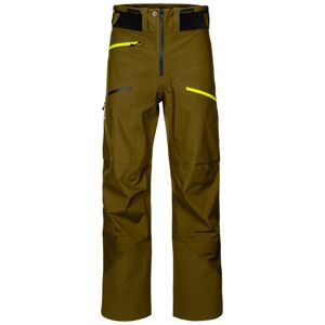 Ortovox 3L Deep Shell - pantaloni scialpinismo - uomo Green S