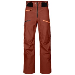 Ortovox 3L Deep Shell - pantaloni scialpinismo - uomo Brown S