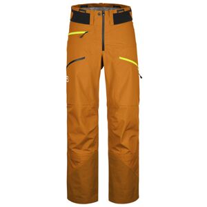 Ortovox 3L Deep Shell - pantaloni scialpinismo - uomo Orange M
