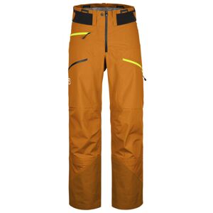 Ortovox 3L Deep Shell - pantaloni scialpinismo - uomo Orange L