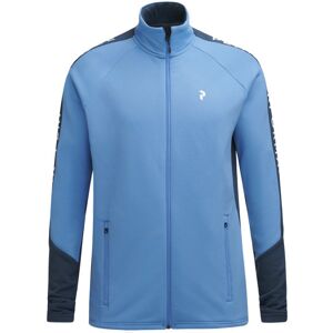 Peak Performance M Rider Zip - felpa in pile - uomo Light Blue XL